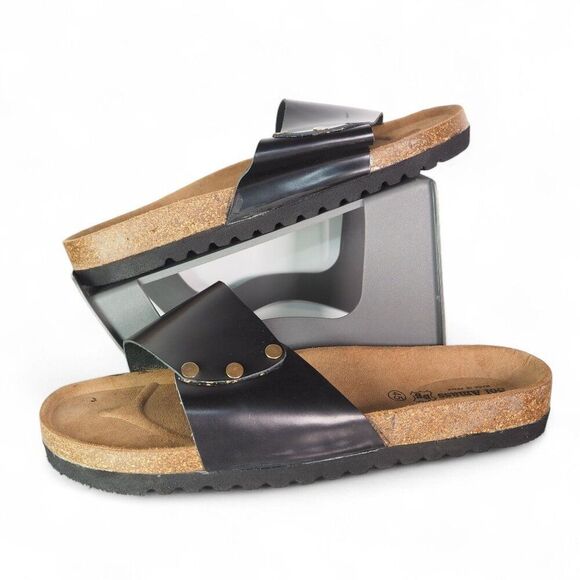 Sol Amass Cork Summer Classic Slide Sandals Men's 11/45 - Picture 1 of 8